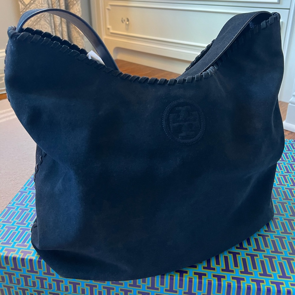Tory Burch Suede Shoulder Bag